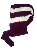 NPRC Trendy Striped Woolen Women Black Scarf Noorie Upto 25 Years (Color May Variable)