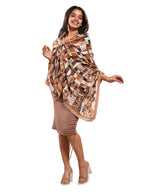 CrossKulture Viscose Scarf for Women | Lightweight & Long | Stole with Stylish Design | Neck, Hair & Head Scarf for Women & Girls | All Season Accessory (Graphical32)