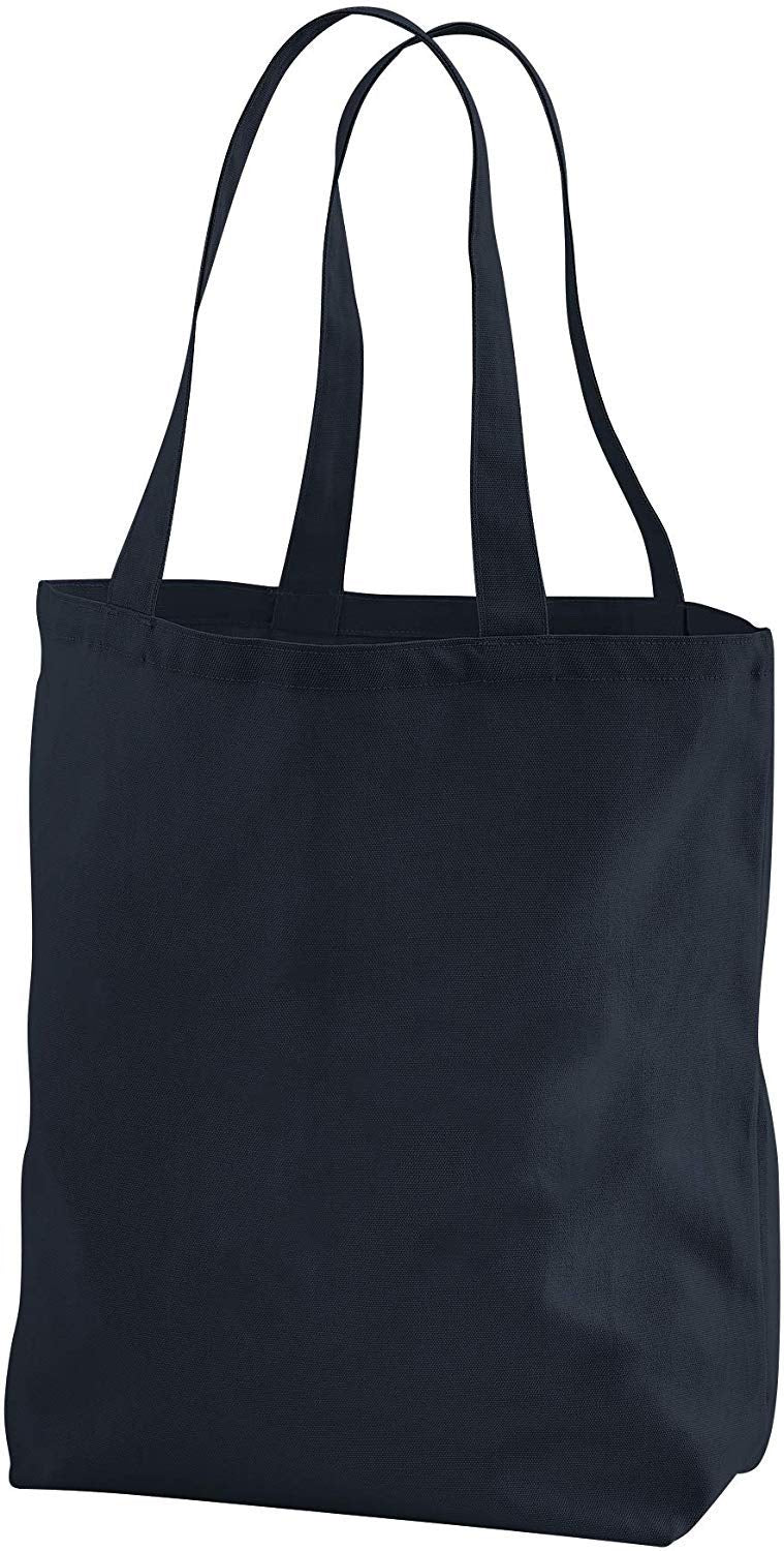 BSD Organics 100% Cotton Reusable Shopping Bag - Navy
