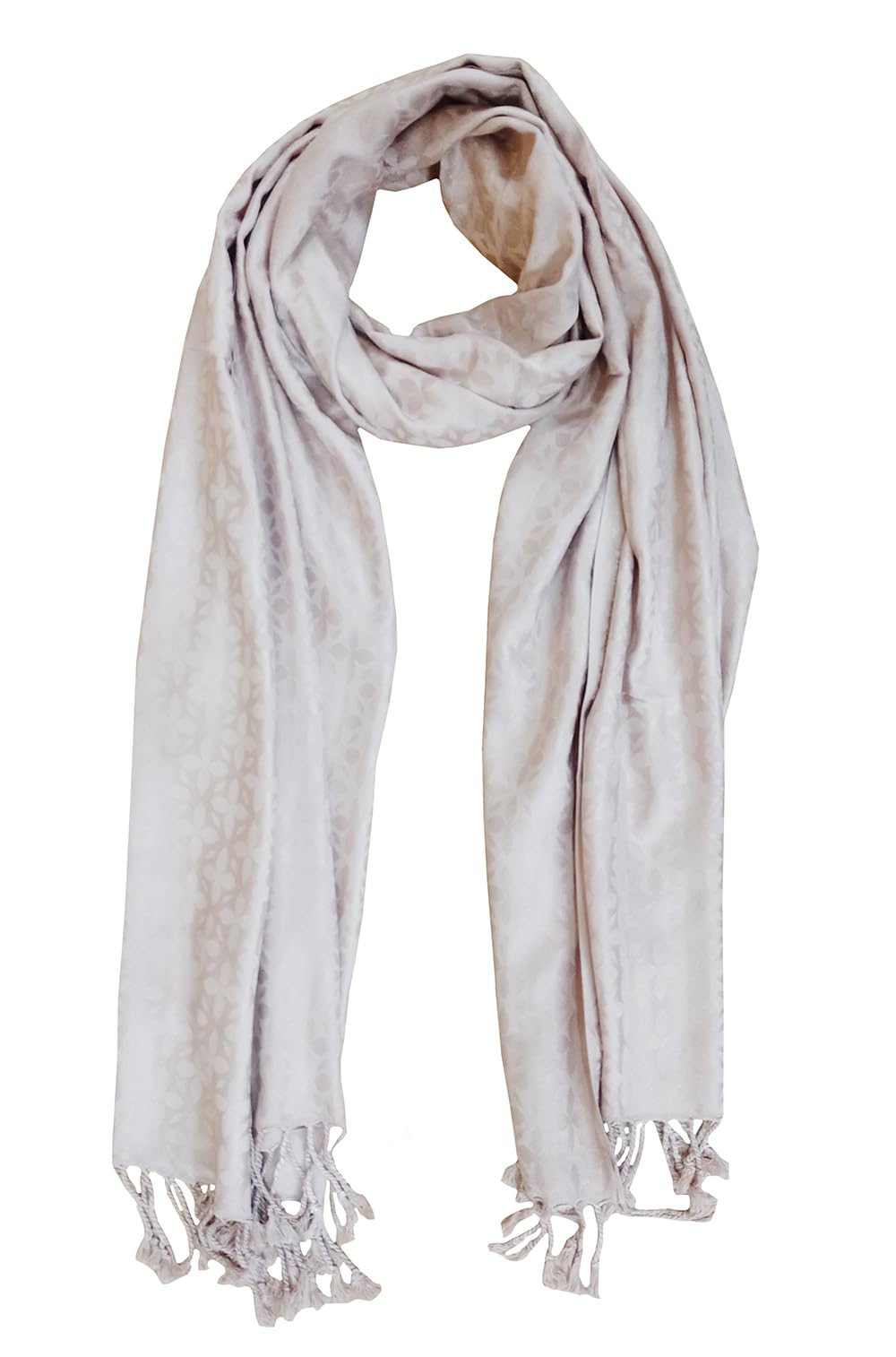 Rastogi Handicraft Large Pashmina Shawls & Wraps for Women Extra Soft Cashmere Feel Throw Womens Size 83 X 30 Inches, Grey Shawl, 83 X 30
