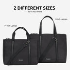 The Gusto Unisex Tote Bag (14, Black)