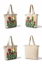 OLL OO LA LA BEAUTY Canvas Tote Bag for Women | Tote Bag | Pinterest Shoulder Bag | Cotton Shoulder Bag | Boho Tote Bags | Casual Daily Use Handbag for Office, College, Shopping & Travel - DGSN-01