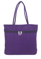 SriShopify Handcrafted Bags For Women Cotton Tote bag Traditional Tote Bag Cotton Handmade christmas gifts for women Wedding gifts for new year gifts Marriage 30x40x10 Medium, Violet