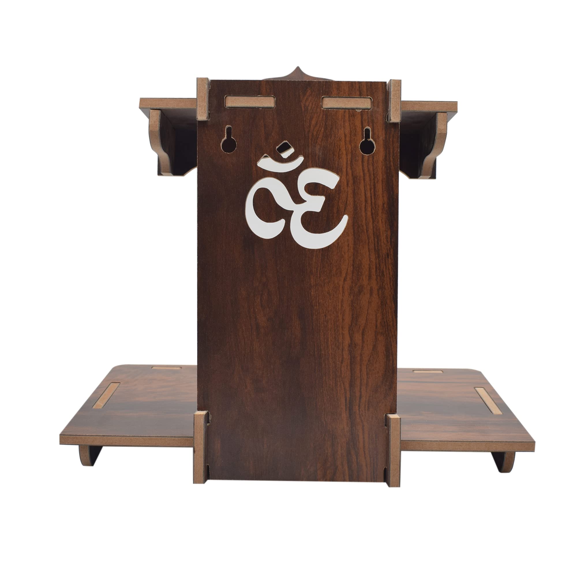 Puja N Pujari Wooden Pooja Mandir Home Temple for Home Office