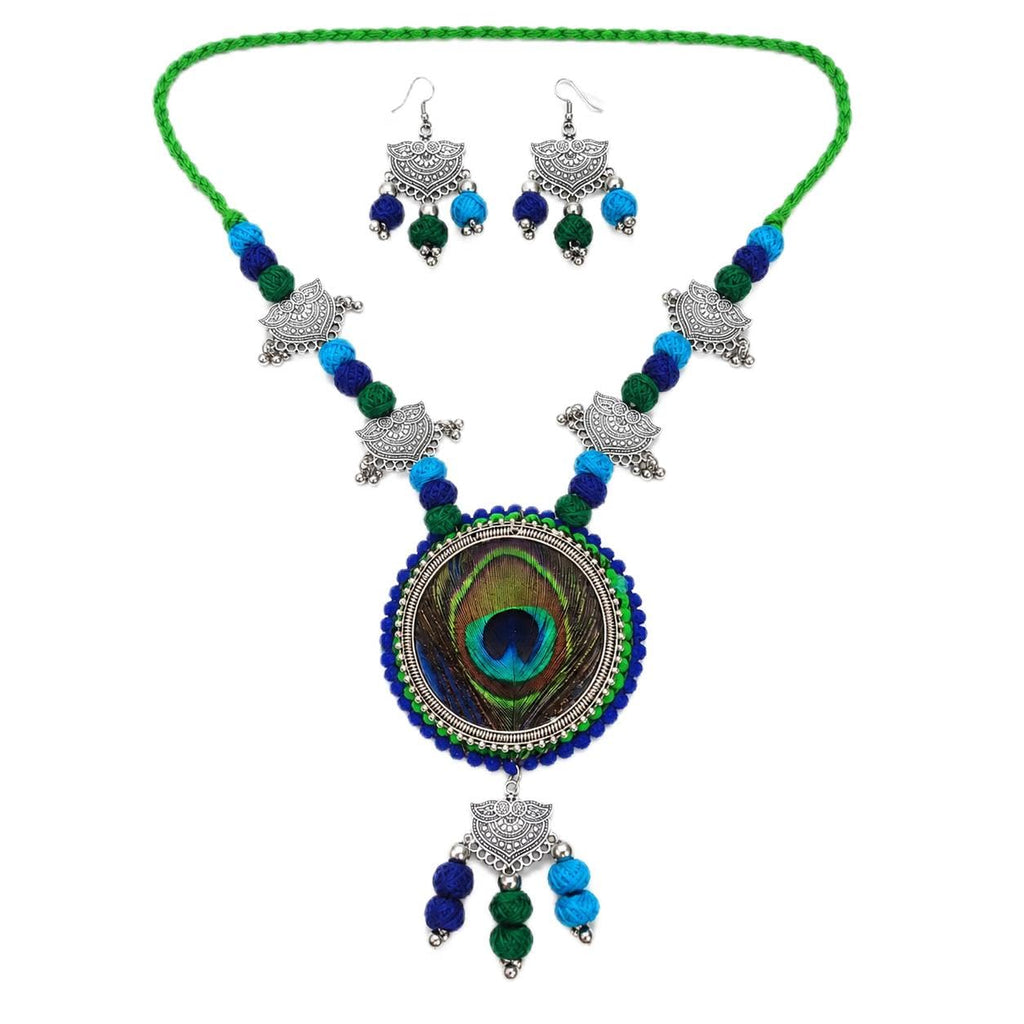 Handmade Jewellery Set for Women | Traditional Jewellery Set for Women | Handmade Premium Jewelry Set | Lightweight, Anti-Allergic | Artistic Artisanal Necklace Set- Premium Necklace Set | Hand Crafted Premium Jewelry Set