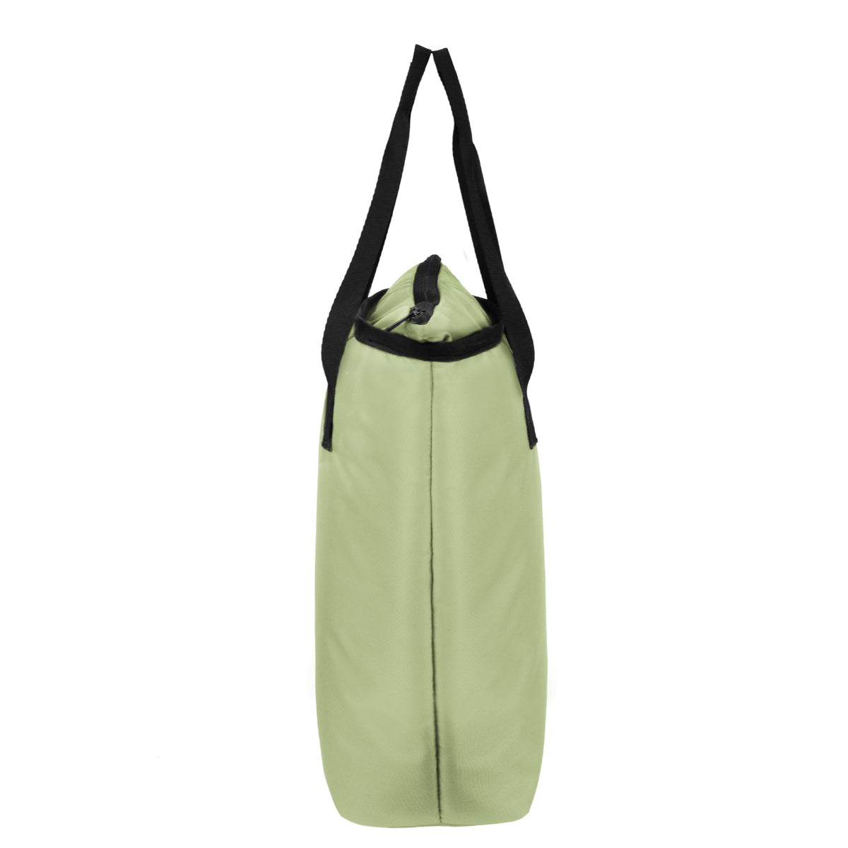 F Gear Flex Quite Green Tote Bag for Women|Handbag with 1 Spacious Compartment & Inside 2 Pockets|Zip Closure, Premium Finish|Lightweight & Durable|Shopping, Stylish Office, Travel, College Tote