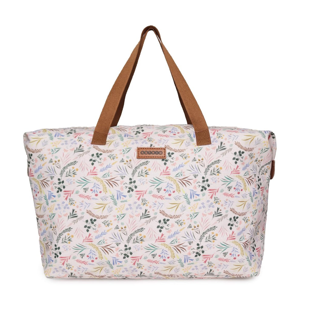 ASTRID Printed Tote Bag For Women And Girl Medium Size With Zipper Closure (MULTICOLOR)