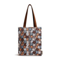 Fastrack Printed College Tote Bag for Women, Girls and Ladies | Fits Upto 14 Laptop | Totes for College, Work or Office and Daily Use