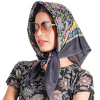 MIKONIKO Wool Women's Cold Weather Scarves & Wraps_Pack Of 1_Black