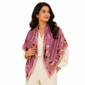 Pick Ur Needs Premium Satin Silk Feel Rectangle Scarf for Womens & Girls Floral Printed Long Fashion Stall Soft Lightweight Neck, Head & Shoulder Wrap