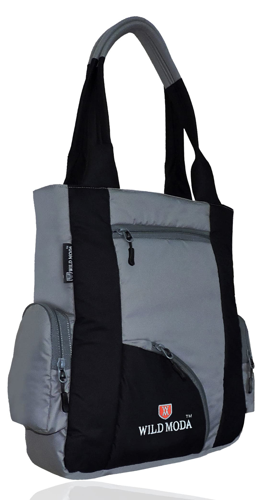WILD MODA Kat Women Shoulder and Tote Bag (Grey)