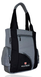 WILD MODA Kat Women Shoulder and Tote Bag (Grey)