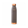 Artarium 1 Litre Copper Bottle Leak Proof Non Toxic BPA Free With Anti Oxidant Proeprties Grey Bottle For Drinkware Immunity Boost Beneficial For Digestive Liver Health (Copper Bottle Gray Color)