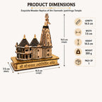 CDR ART'S 6Inch Somnath Temple 3D Model