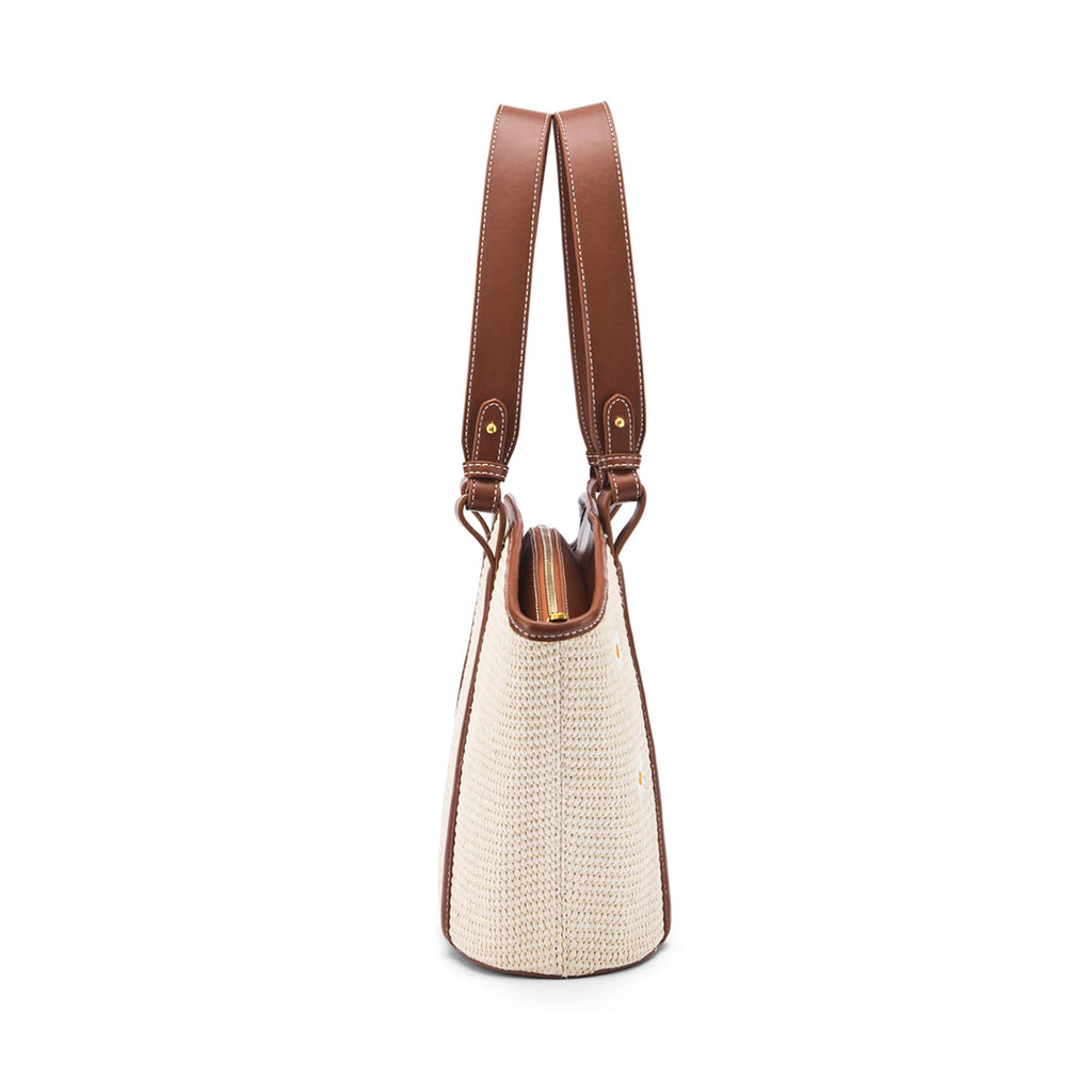 Lino Perros Monroe Daisy Bloom Off-White Tote Bag
