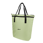F Gear Flex Quite Green Tote Bag for Women|Handbag with 1 Spacious Compartment & Inside 2 Pockets|Zip Closure, Premium Finish|Lightweight & Durable|Shopping, Stylish Office, Travel, College Tote