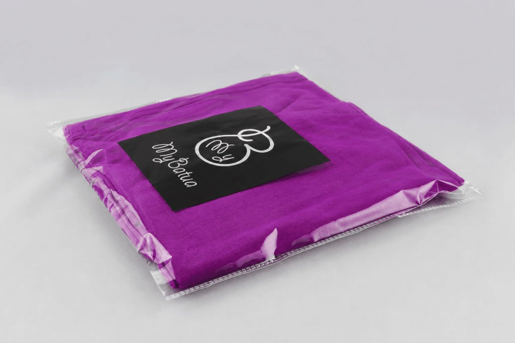 MyBatua Women's 2-Piece Al-Amira Hijab with Under Female Scarf/Cap/Bonnet in Soft Viscose Jersey, Ready to Wear HJ-129 (Magenta), Pink