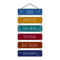 Artvibes Positive Quote Decorative Wall Hanging Ornaments | Quotes Decor Item | Wall Poster | Mdf Wall Decoration for Office | Wall Art Print | Inspirational Quotes | Gift Items (WH_3207N)