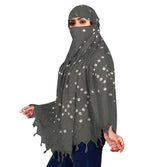 VASTTRAM Women's Pure Cotton Long Scarves Scarf Cum Mask usable for Driver Anti Pollution Full Face Cover With UV Sun Rays Protection