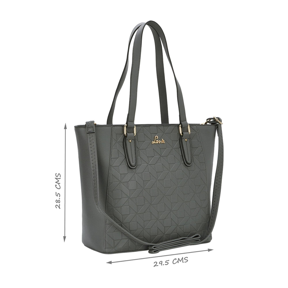 Lavie Zarya Med VT Women's Tote Bag (Grey)(HTBR851036M3)