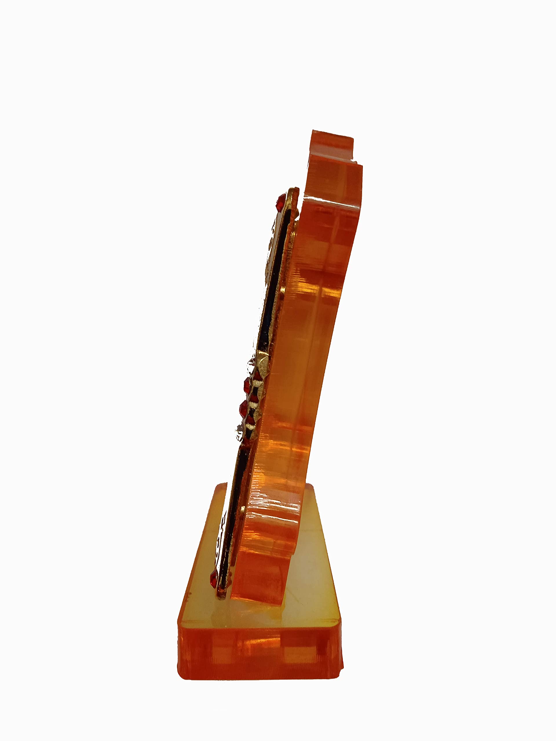 JMStore God Khatuwale Khatu Shyam Ji Maharaj Acrylic Frame for Car Home & Office
