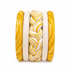 HTMS Handmade Braided Thread Kada Bracelet for Women & Girls | Jaipur Style Choti Braid Bracelet | Colorful Ethnic Boho Fashion Jewelry | Lightweight