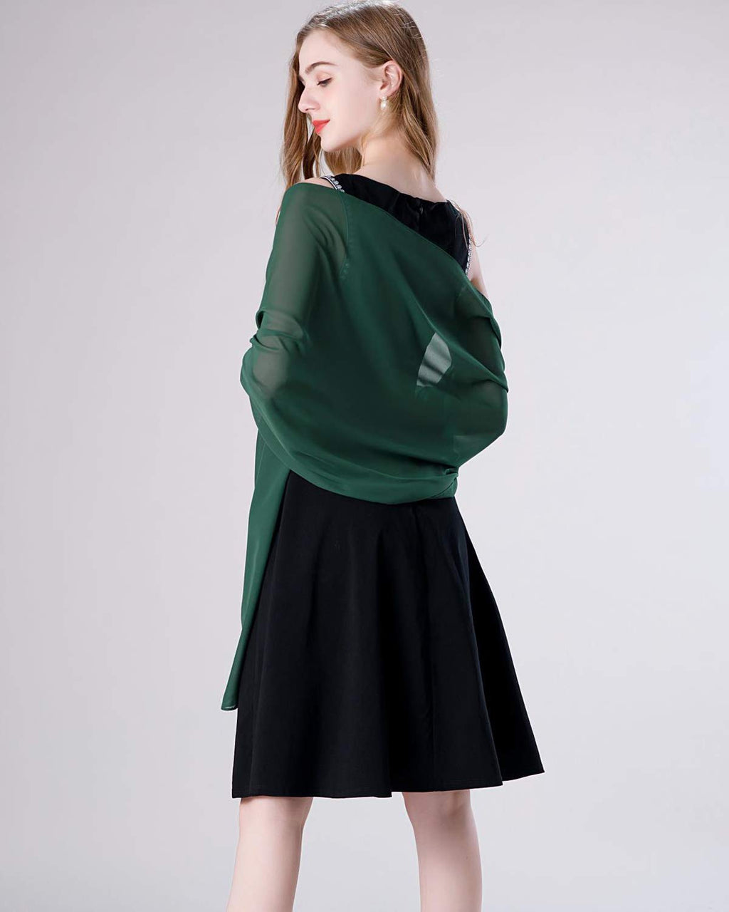 Soft Chiffon Scarve Shawls Wraps for Dresses Women Accessories