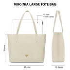 Lavie Signature Women's Virginia Tote Handbag | Tote Handbag for Work | Ladies purse | Stylish Shoulder Bag | Gift for Women