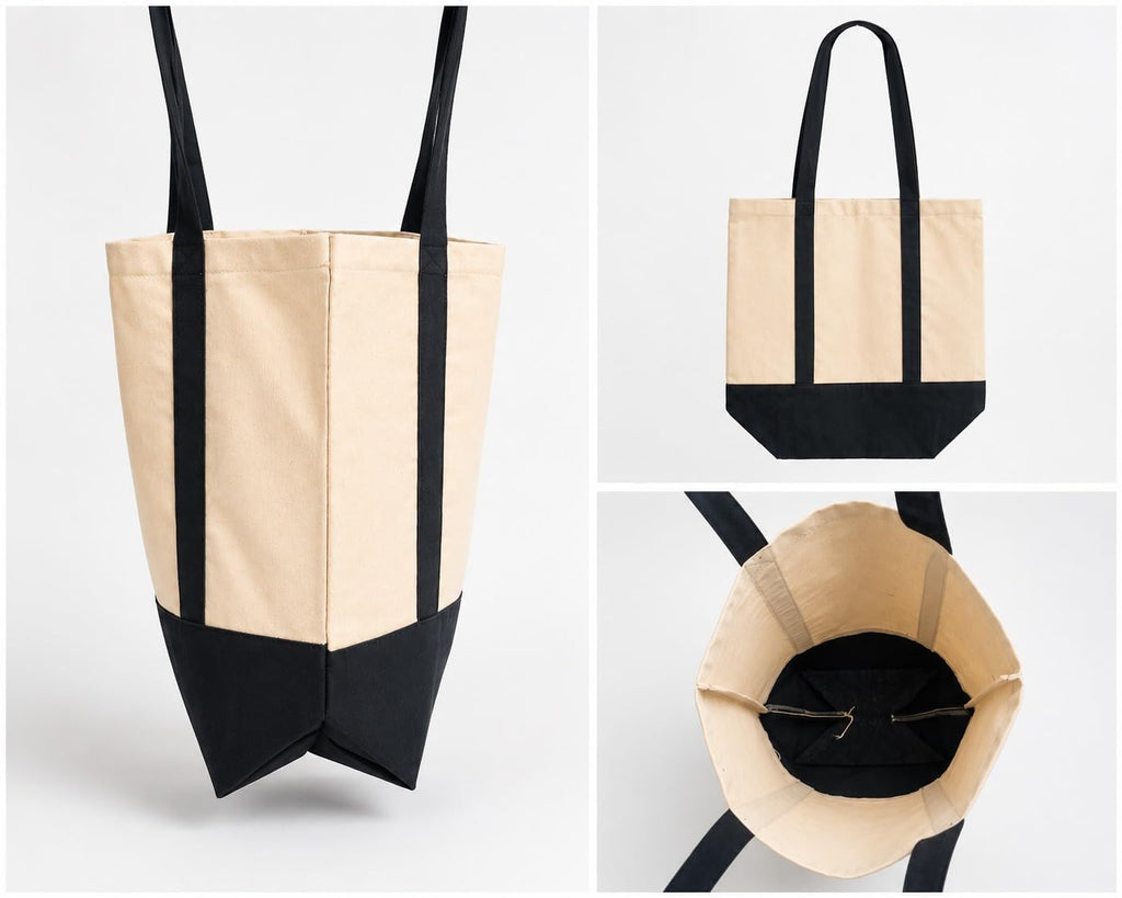 Canvas Tote Bag for Women, Tote Bag for College Girls,100% Organic Cotton Reusable Shopping Bag for Grocery, Eco-Friendly Multi-Purpose Bag for Travel & Daily Use