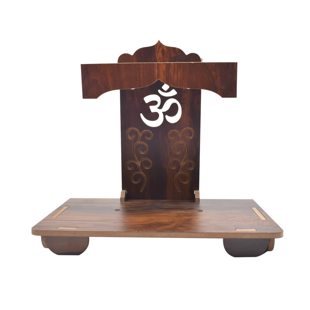 Puja N Pujari Wooden Pooja Mandir Home Temple for Home Office