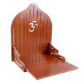 VJ Sons Wooden Temple Plywood Mandir Singhasan,Baal Gopal,Pooja Room Home Decore Office Or Home Temple (Red)