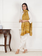 RAI SAHAB Printed Cotton Women Scarf, Stole, Fancy Scarf(ST-124MUSTARD10)