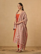 Pashmoda Women Mehak Kaani Wool Blend Kashmiri Shawl (Size: 40x80in, 101x203cm) RSS42