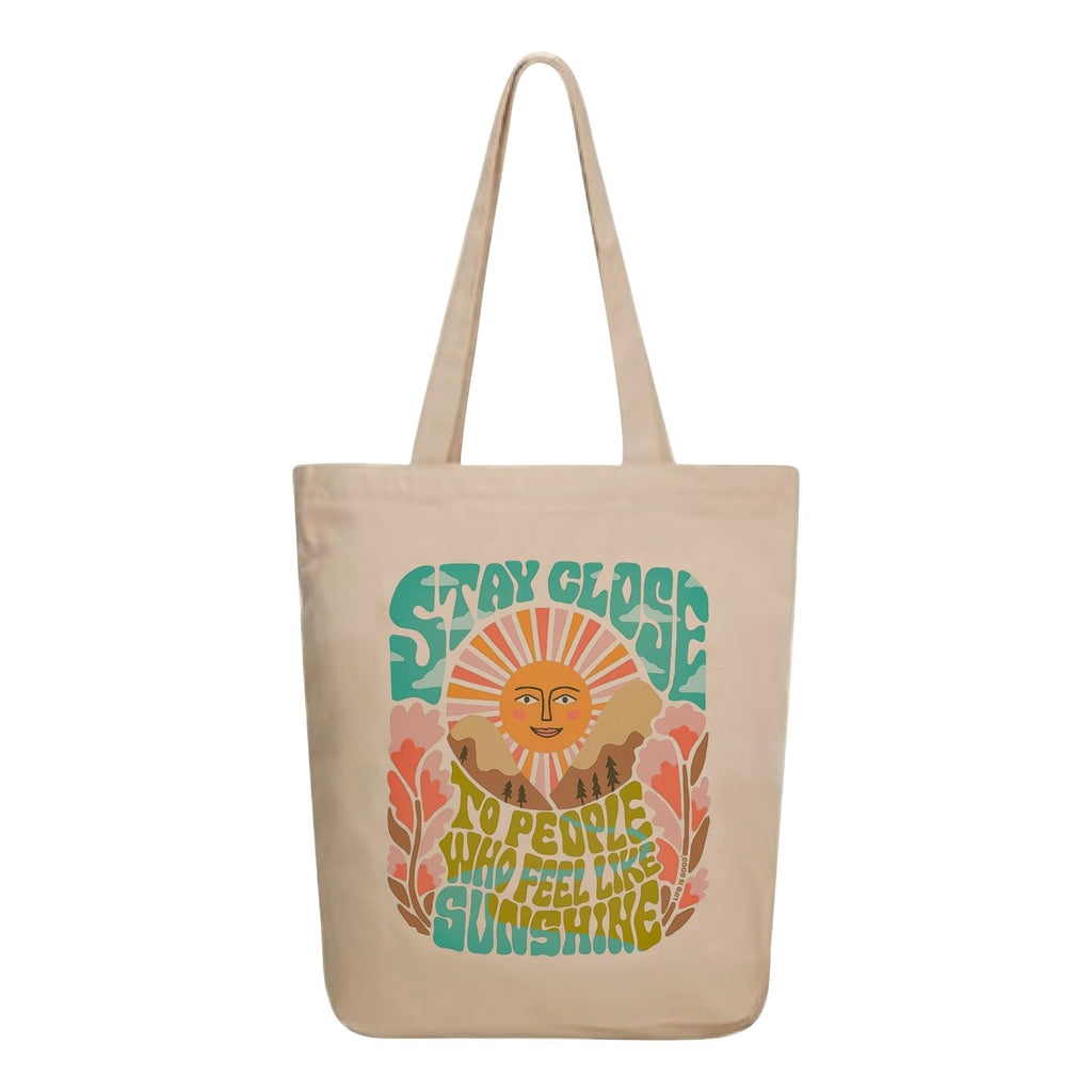 THE SACK CO. Canvas Tote Bags for Women with Zip, College Bag for Girls, 100% Organic Cotton Tote Bag for Shopping, Travel & beach bags for women