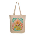 THE SACK CO. Canvas Tote Bags for Women with Zip, College Bag for Girls, 100% Organic Cotton Tote Bag for Shopping, Travel & beach bags for women