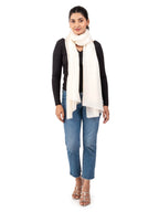 Naureen Women Luxurious Classic Plain Shawl, Warm and Soft, 40x80 inch, Unisex Colors
