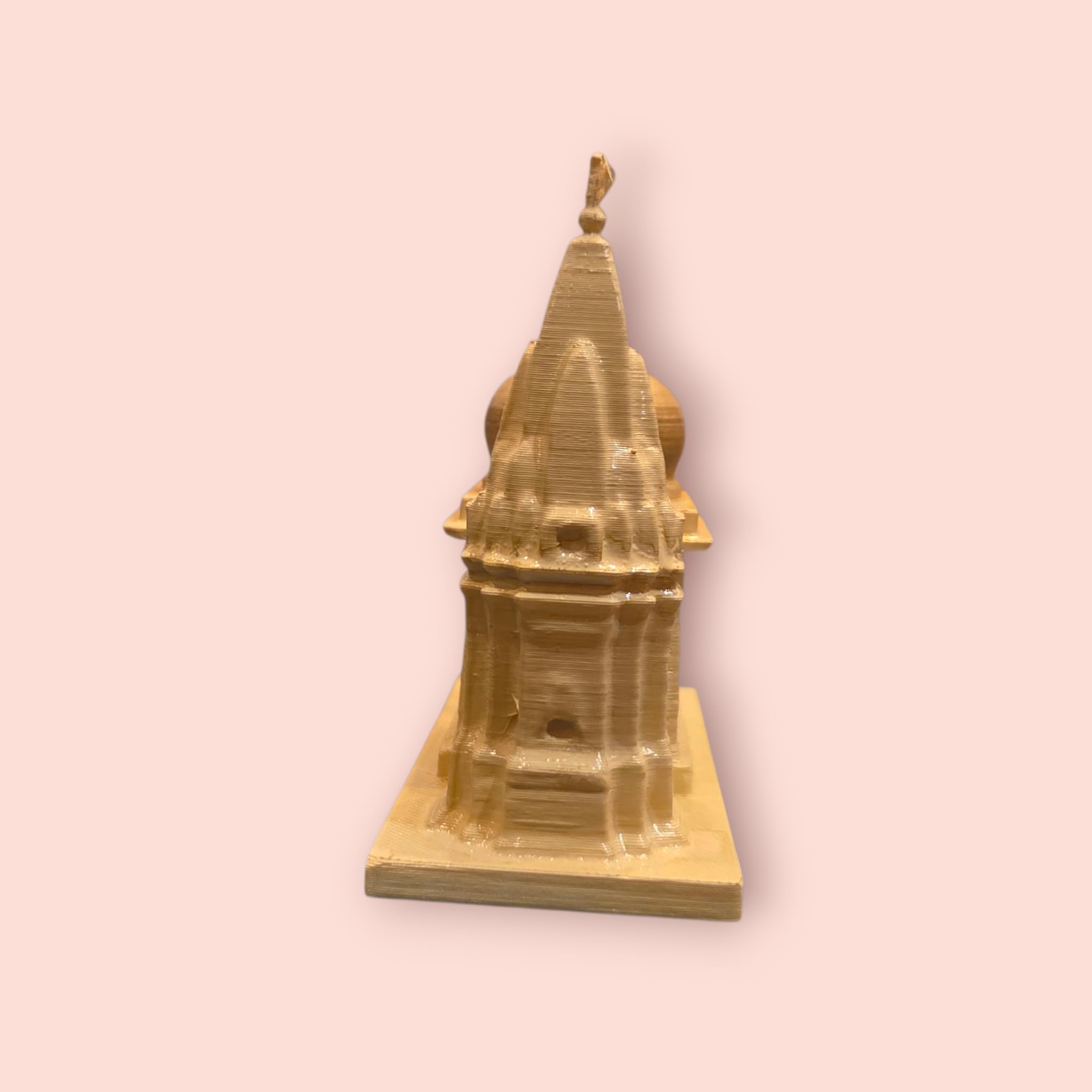 DevaDarshan Kashi Vishwanath Jyotirling Miniature Temple | Divine Shiva Idol for Home Mandir, Festive Puja & Traditional Décor