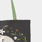 Purple Tree Cute Cat Canvas Tote - 1 Pc, Women's Printed Stylish Bag