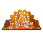 Sehaz Artworks Pooja Mandir for Home | Puja Mandir for Home Wall Mounted | Wooden Temple | Pooja Stand | Temple for Homes