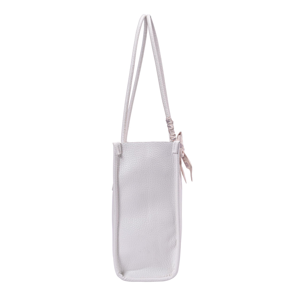 Lino Perros Womens White Tote Bag