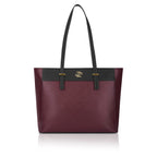 Lavie Signature Women's Maryland Colourblock Tote Laptop Bag | Tote Laptop Bag for Work | Ladies Purse | Stylish Shoulder Bag | Gift for Women