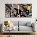 VIBECRAFTS Canvas Paintings for Living Room Drawing Room Architectures Art Canvas Wall Painting Fitted With Wooden Frame For Home | Office | Living Room | Gifts (PTVCH_2557)