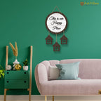 Artvibes This is Our Happy Place Wooden Wall Hangings Decor For Home | Bed Room | Quotes Decor Item | Home Quotes Wall Hanging | Modern Decor Items | Wall Poster | Artworks Hangings | Gift(WH_7211N)