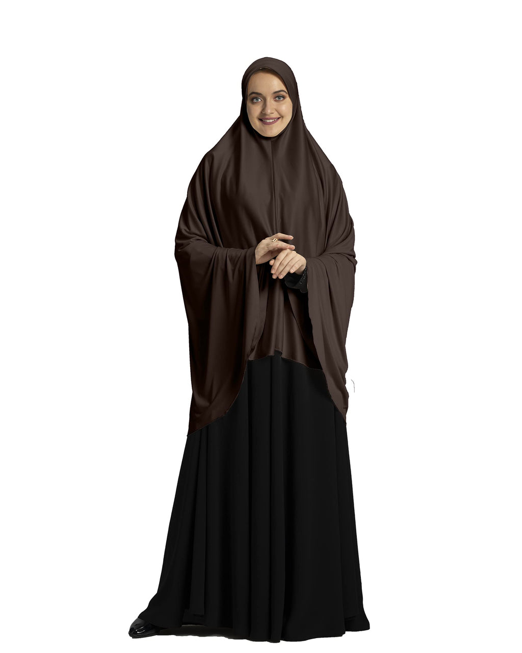Mehar HIJAB'S MUSLIM MODEST WOMEN'S STYLISH ZAKIA HIJAB (Cocco, XX-Large)