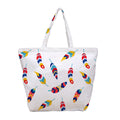 JEH BAGS Cotton Folding Button Bag - Wings Printed Womens Tote Bags Eco-Friendly and Sholder Friendly Capacity 52 x 2 x 45.5 cm- Multicolor 1 Pcs.