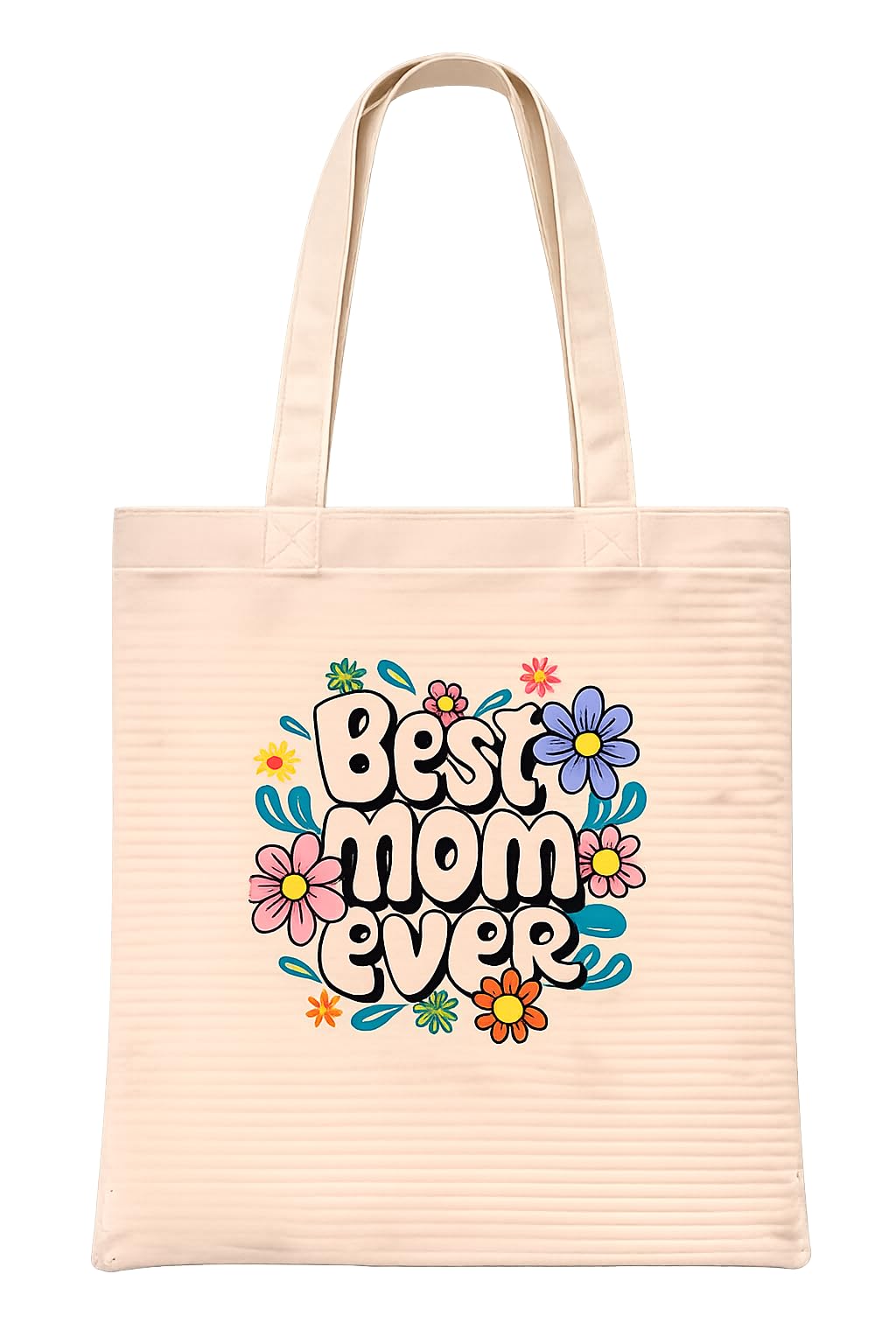 CANVAS COTTON TOTE BAG BEST MOTHER