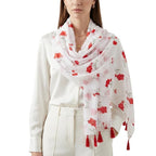 SAHIL SCARF Premium Multicolor Fancy Scarf Lightweight & Comfortable for All Seasons (180x55CM)
