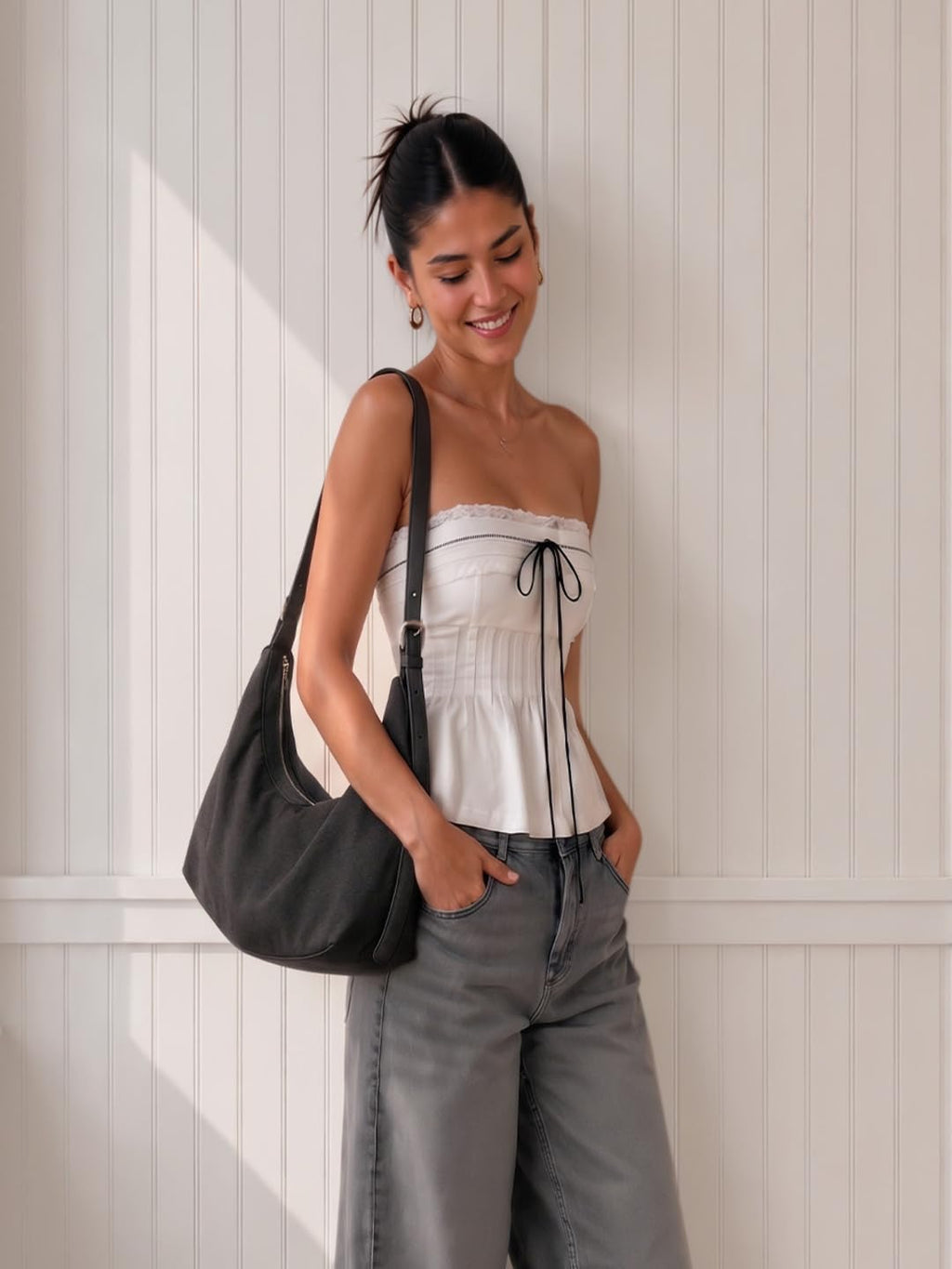 Eco Right Sling Bags for Women with Adjustable and Detachable Strap, Shoulder Bag for Woman, Cross body Bags for Woman