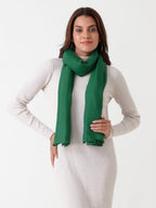 Beau Design Scarf, Lightweight Shawl Wrap for Women, Multiple Colours Available (Green)