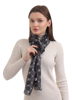 EH 100% Pure Mulberry Silk Scarf for Women, head scarf, neck scarf, hair scarf, digital printed long (22 X 72) (MC 21)